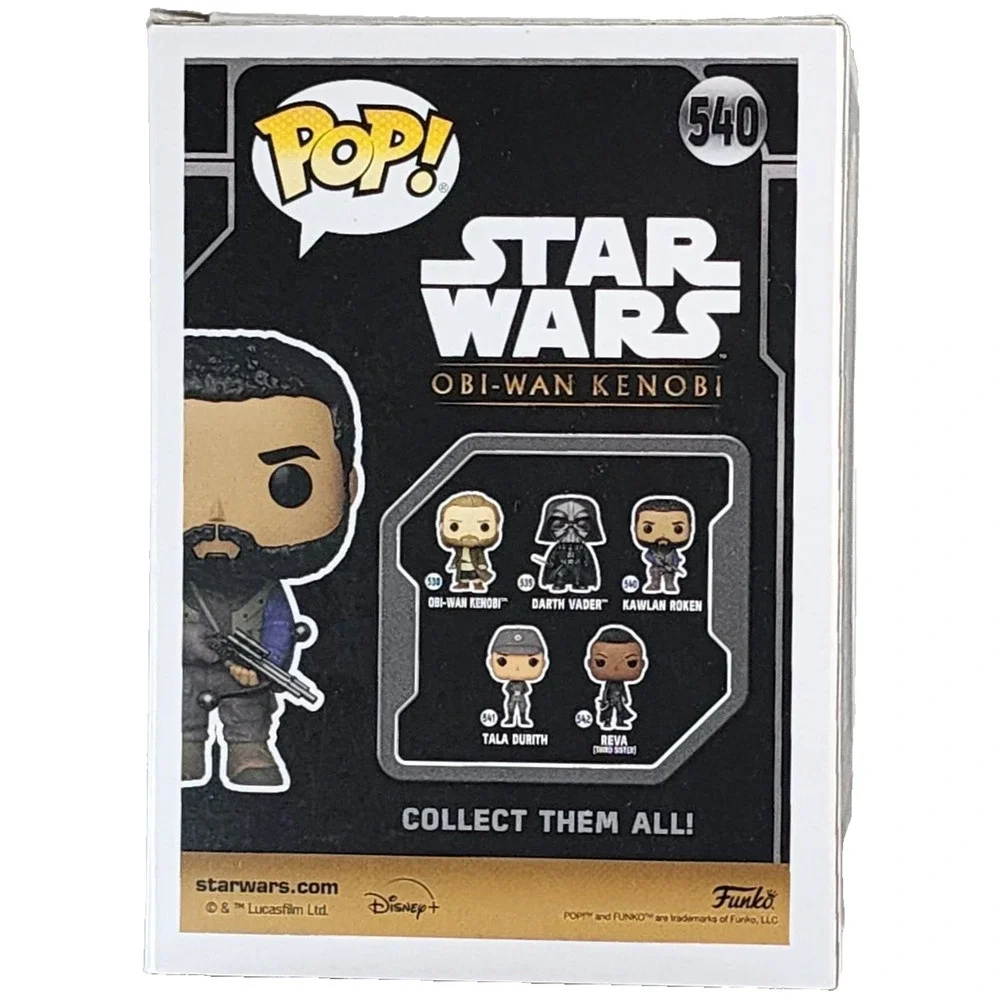 Funko Pop Star Wars #540 Kawlan Roken Obi-Wan Kenobi TV Series Vinyl Bubble Head